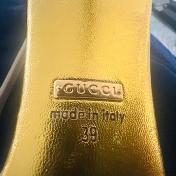 Gucci Jeweled Bamboo Heel Pumps (Size 39) US 8.5 ONLY WORN A FEW TIMES!! - Picture 8 of 14